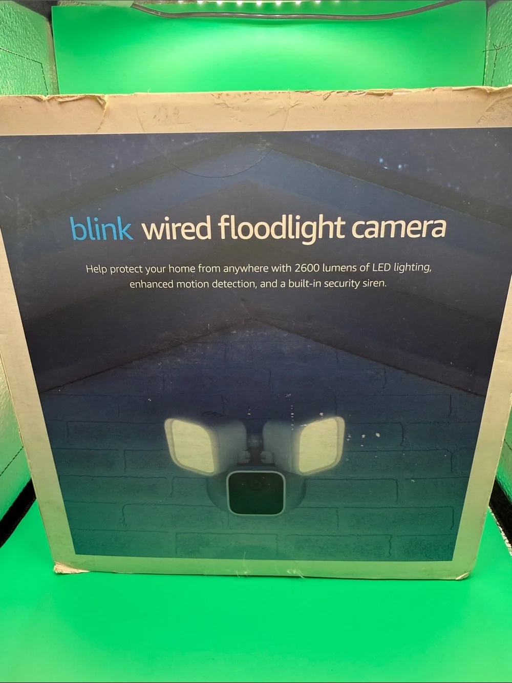 Blink Wired Floodlight Camera - White